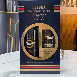 伏特加黑山原装进口高档鲟鱼洋酒鸡尾酒白酒烈礼品赠送礼盒款