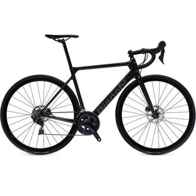 正品Bianchi Sprint Disc 105 碳纤维快速公路自行车黑色男女同款