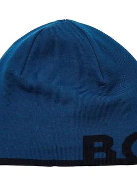 代购Hugo Boss男士帽子保暖防寒羊毛冬季户外针织帽爆款简约