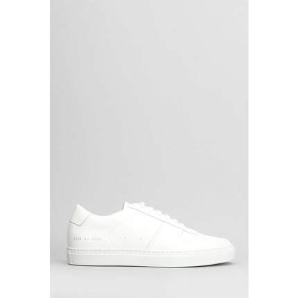 代购Common Projects小白鞋纯皮拼接橡胶底透气休闲运动帆布鞋