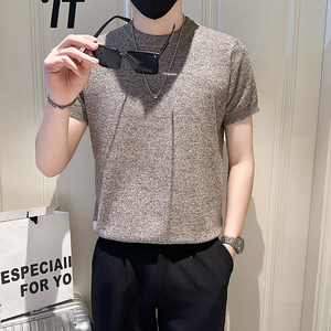 A135-77096 男士PL领春夏秋针织短袖 冰丝短袖 凉爽P55控79图片