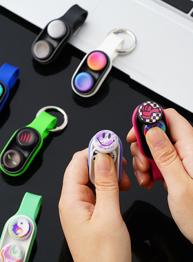 黑科技网红玩具poppuck解压神器减压磁吸手指尖滑板磁珠吸铁弹跳