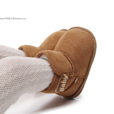 婴儿冬季保暖不掉跟雪地靴
