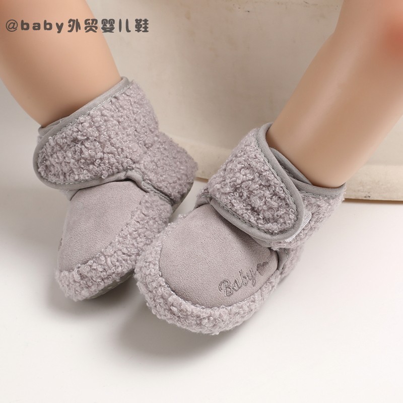 新生婴儿棉鞋0-1岁秋冬季男女软底宝宝学步3-6-12个月8加厚不掉鞋