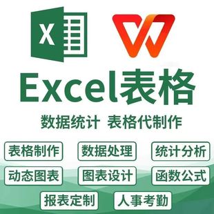 excel表格代制作数据表格处理汇总拆分合并可视化vba编程英文报表