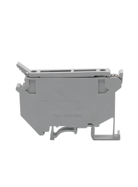 厂家直销纯铜 导轨式UK保险接线端子座片状UK5-HESI 4MM平方