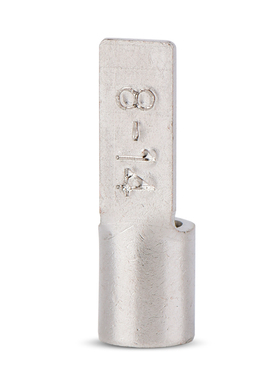 紫铜扁针型裸端头DBN8-14鸭舌端子扁插针片型端子 含专票 500只