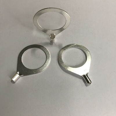 冷压接线端子 OT6-28 大孔铜鼻子 法兰静电跨接端子  一只价