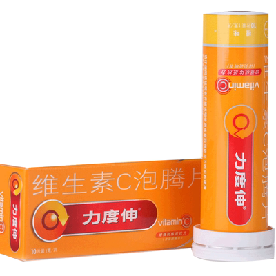 【力度伸】维生素C泡腾片1g*10片/盒