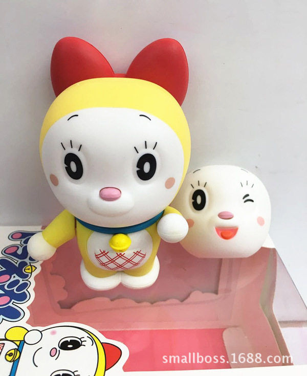 哆啦a梦 zero 机器猫 小叮当妹妹 小叮铃 多啦美公仔手办模型摆件