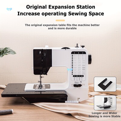 Compact 12 Stitch Electric Sewing Machine Double Thread跨境