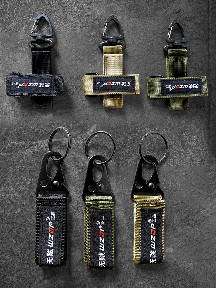 NO THIEF WZJP MULTI-FUNCTIONAL GLOVE HOOK MILITARY FAN OUTDOOR TACTICAL GLOVE MOUNTAINEERING ROPE STORAGE ANTI-HOOK BUCKLE