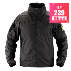 Тренчкот милитари 无贼骷蛙飓风战术突击风衣防风防水户外男冲锋衣防风防水外套夹克