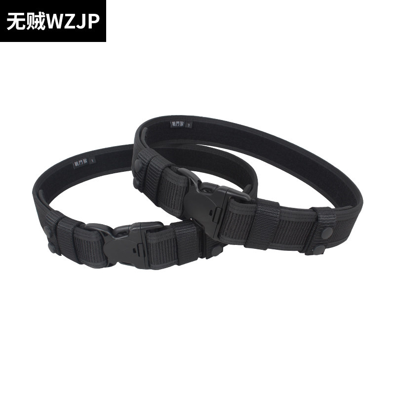无贼2019保安八合一腰带八件套高档新式快拔战术尼龙外腰带