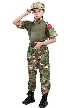 WZJP无贼小学生夏令营蛙服训练服