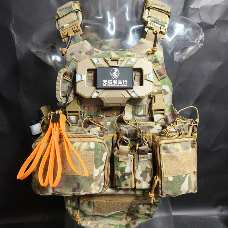 无贼游骑兵海豹突击队战术背心快拆防护马甲下场CS全套搭配军迷