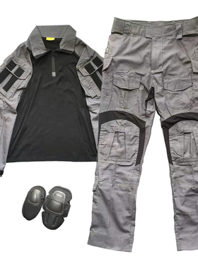 无贼GEN3黑灰色G3蛙服灰色战术服外区CTSFO城市通勤户外蛙皮套服