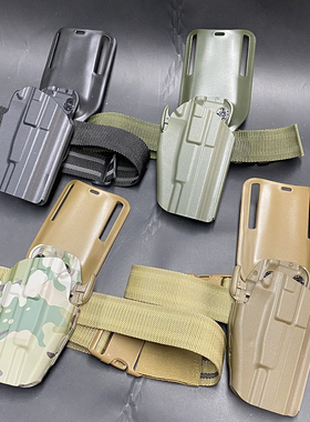 无贼WZJP下沉快拨腰套腿部下沉板挂灯G17G34P320道具转接底座绑腿