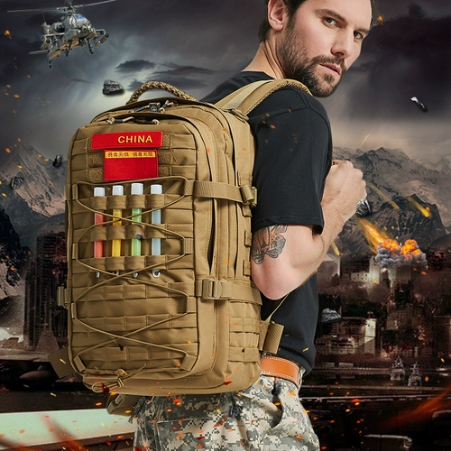 Тактический рюкзак, вместительный и большой камуфляжный ноутбук, сражение