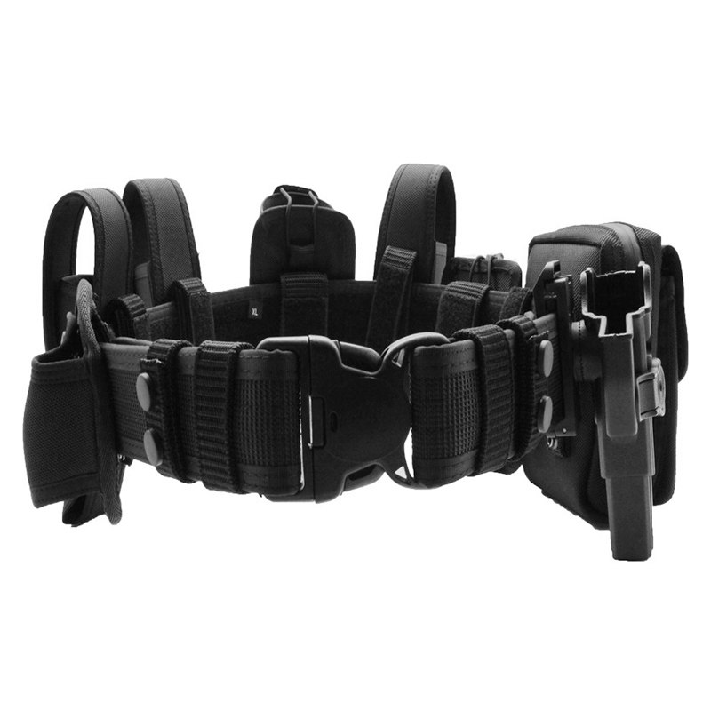 NO THIEF WZJP HIGH-END HARD TACTICAL BELT EIGHT-PIECE BELT BELT SECURITY PROPERTY HANGING EIGHT-PIECE SET MULTI-FUNCTIONAL
