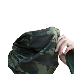 无贼新款蟒纹迷彩快干头巾 战术骑行户外围脖 防晒防沙头套 面罩