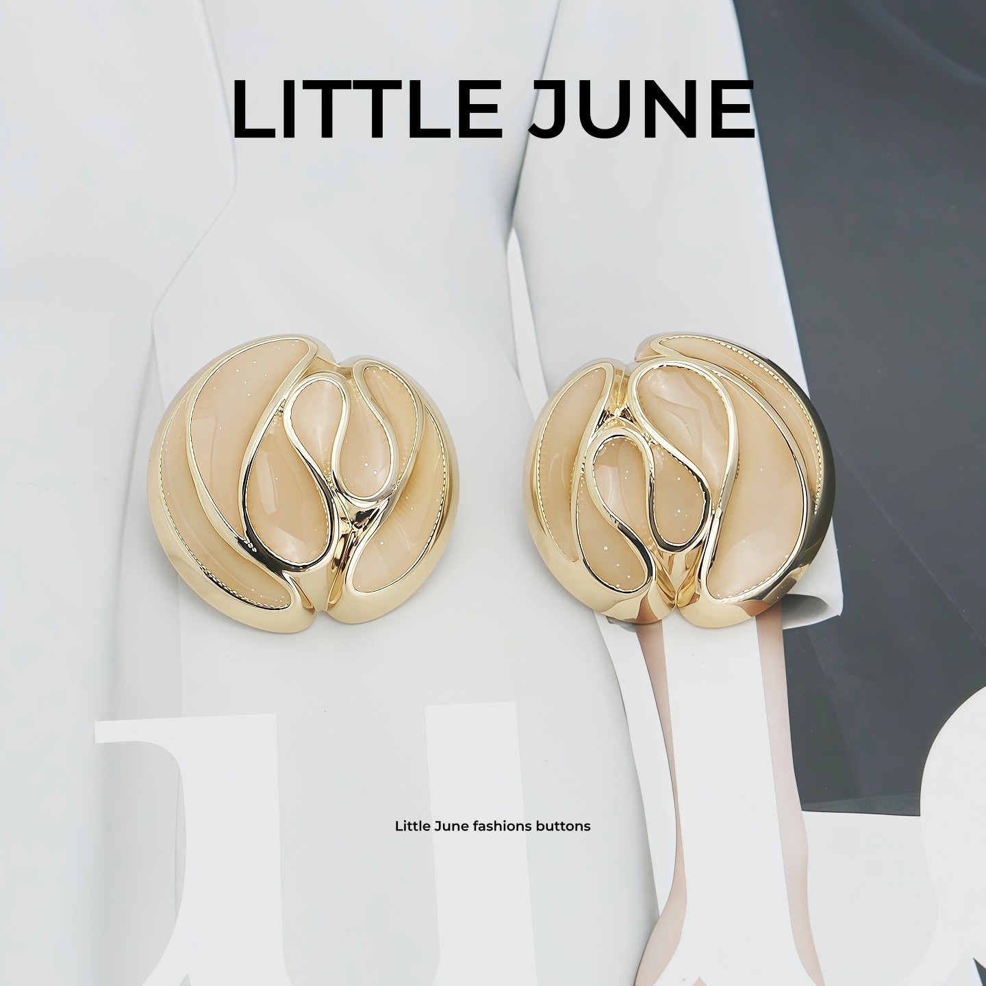 高级感异形金属纽扣点油设计感女西装外套毛衣扣子皮草羊羔装饰扣,居家布艺,纽扣,淘宝优惠券,粉丝福利购,淘宝优惠卷