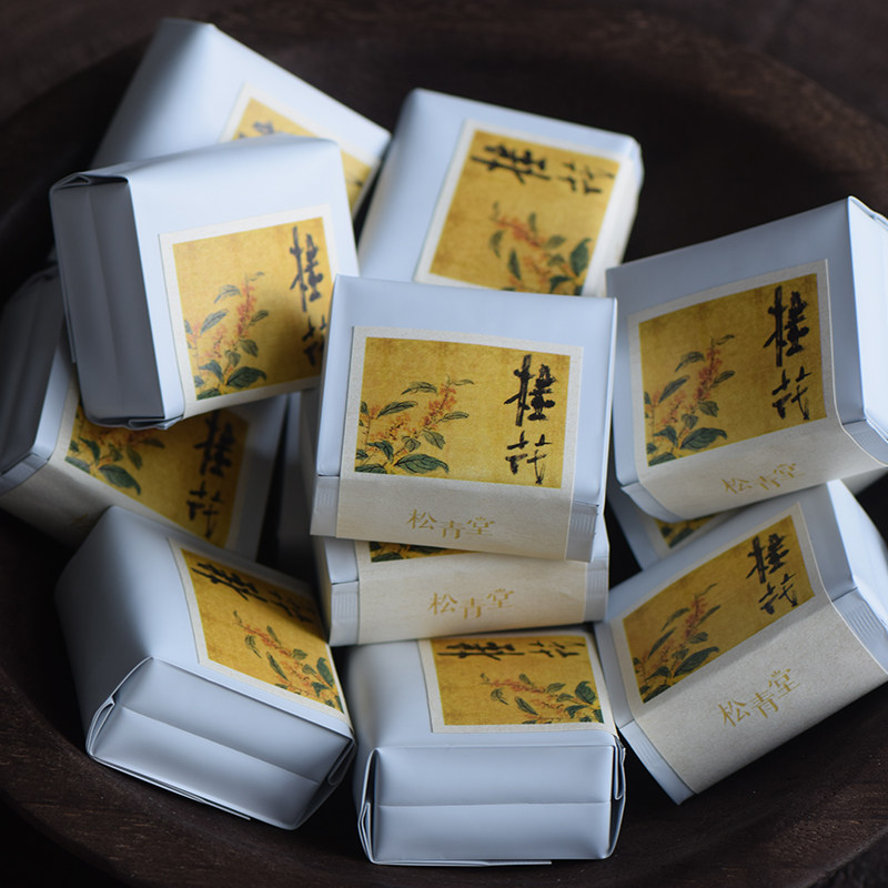 松青堂漳平水仙茶特级高山桂花乌龙茶茶叶礼盒装茶包新茶兰香桂韵