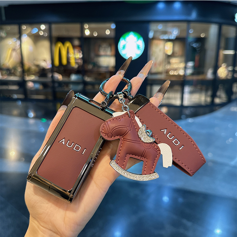 适用奥迪e5钥匙套26款奥迪E5 Sportback汽车钥匙保护壳套扣包男女