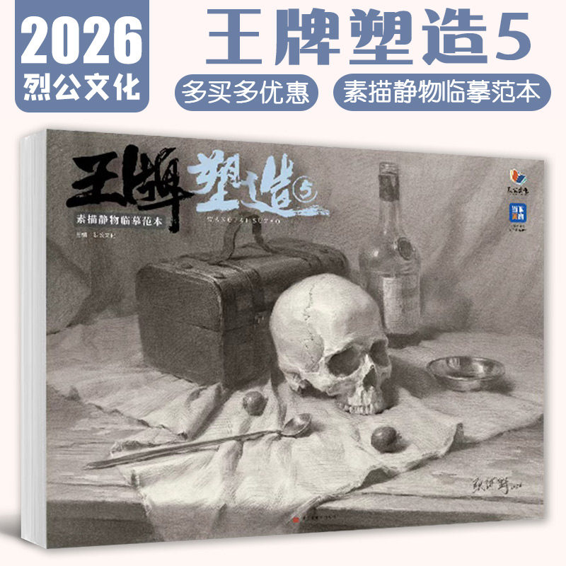 14年老店正版现货王牌塑造素描