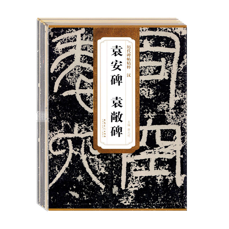 【14年老店】历代碑帖精粹第二辑全12本赵孟頫三门记闲居赋北魏张黑女墓志虞世南孔子庙堂碑袁安碑毛笔楷书行书隶书书法练练字帖