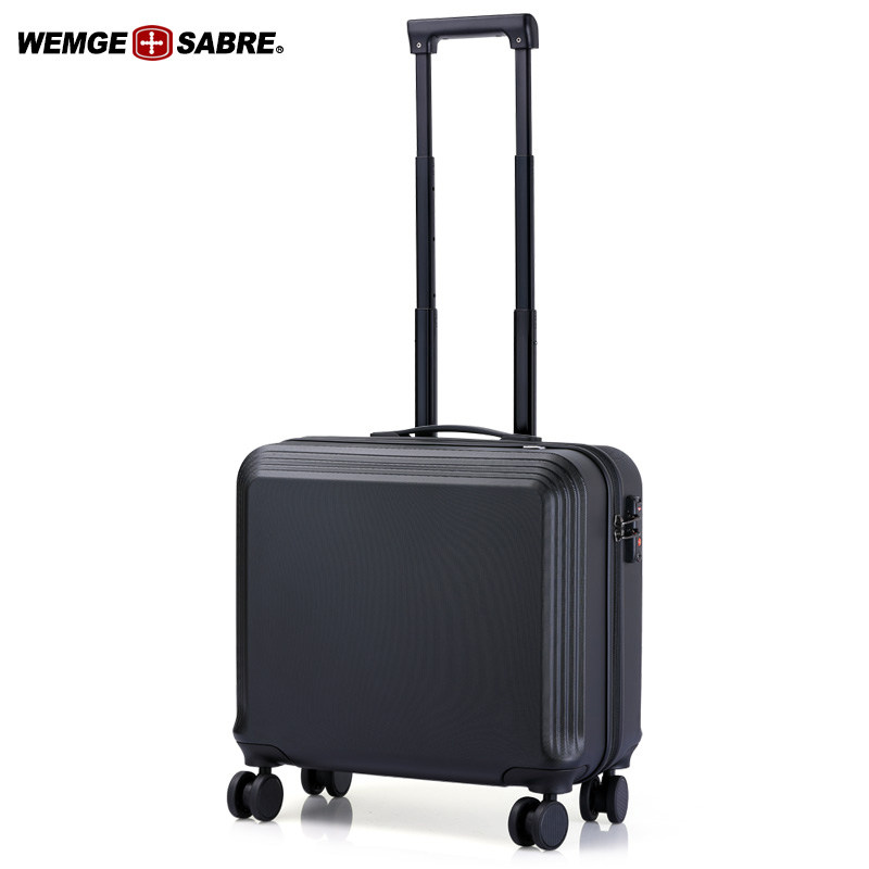 瑞士军刀拉杆箱万向轮男商务登机箱18寸16寸旅行箱PC箱女行李箱