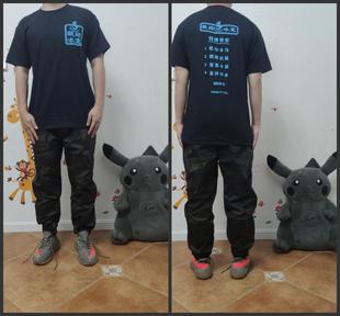 陈冠希 K洛特 C系列 Tee 凝结冰室 夏季潮流 情侣 纯棉短袖T恤