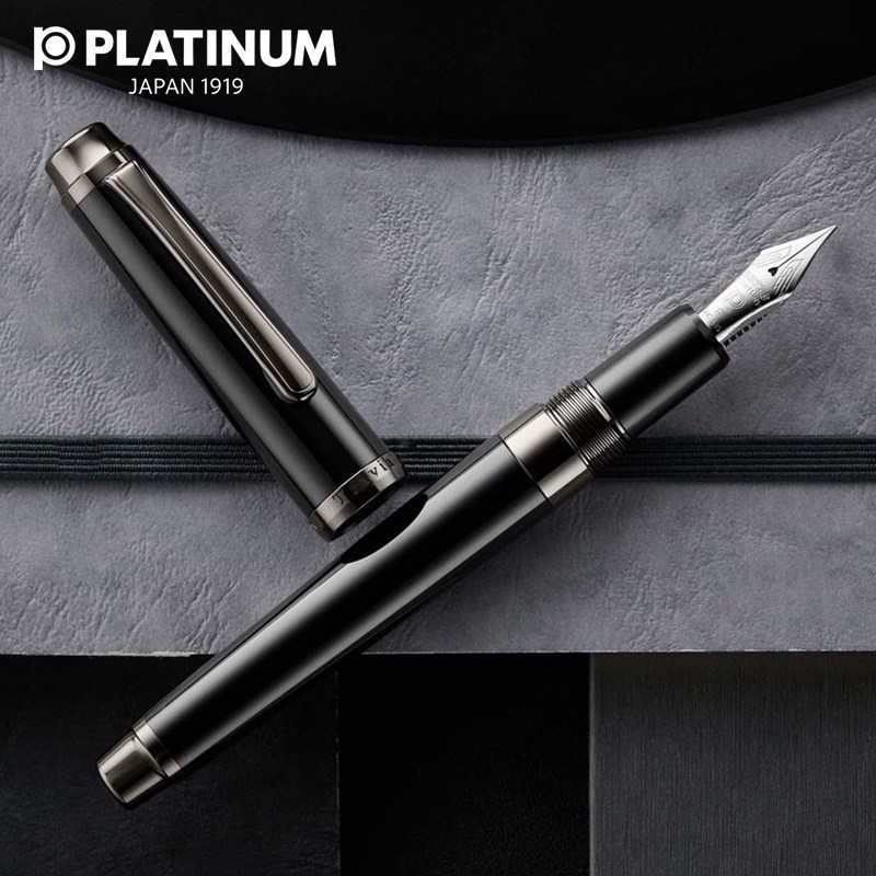 日本PLATINUM白金3776世纪钢笔Travia初回限量款14k金尖PFL-600