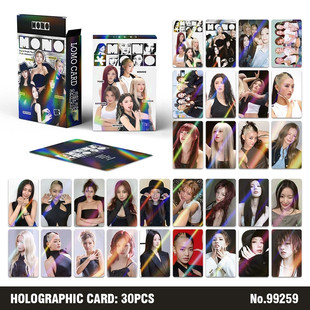 IDLE新专辑MONO周边闪卡全息卡自印小卡LOMO卡宋雨琦30张镭射卡