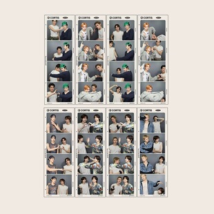 CORTIS人生四格书签卡自拍相框马丁赵雨凡金主训严成玹安乾镐小卡