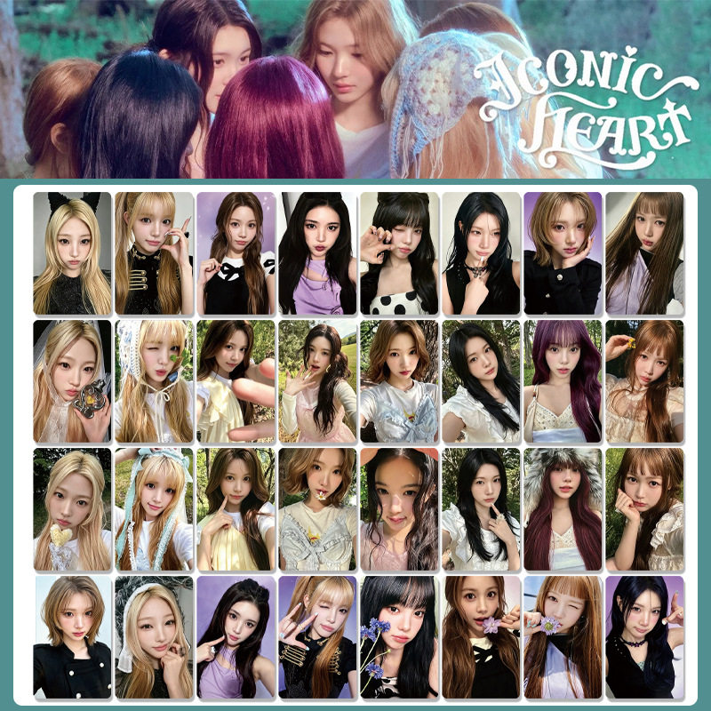 Hearts2Hearts日专自印小卡明信片照片卡 收藏卡ICONIC HEART周边图片