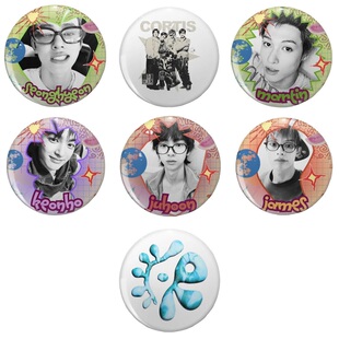 CORTIS周边吧唧徽章KEONHO同款谷子胸针JUHOON烤蹄子台历自印周边