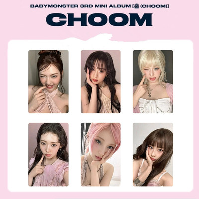 BABYMONSTER宝怪郑雅贤CHOOM特典卡JD特典中文卡背3寸小卡自印卡