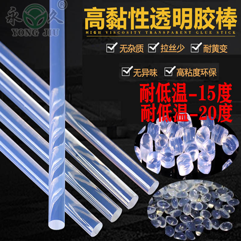 658#超粘5倍又透又环保金属发夹饰品胶棒纸盒工艺品布料用不脱胶
