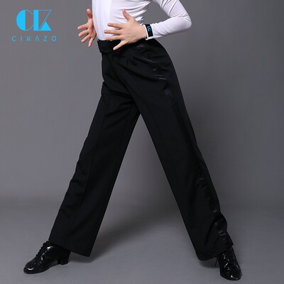 Qiankaso Boys Latin Dance Dance Competition штаны Banse Boys Testsing Standard Server Trunk West Pants G6005