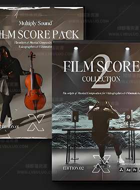 音效素材-2218个电影配乐叙事情感旋律氛围音效Film Score Bundle