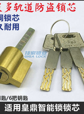 适用皇鼎锁芯指纹智能锁电子锁头