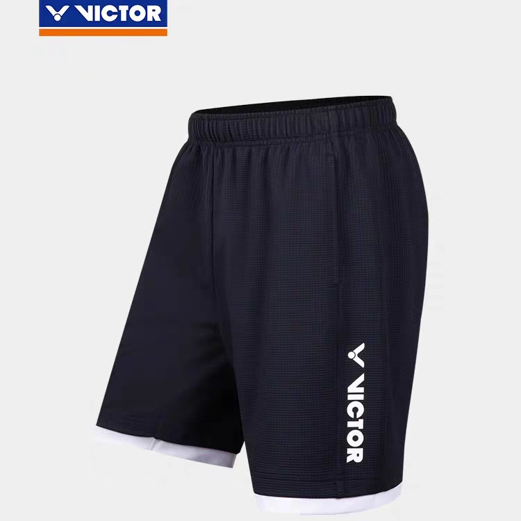 VICTOR/威克多R-50205羽毛球服训练系列针织运动短裤