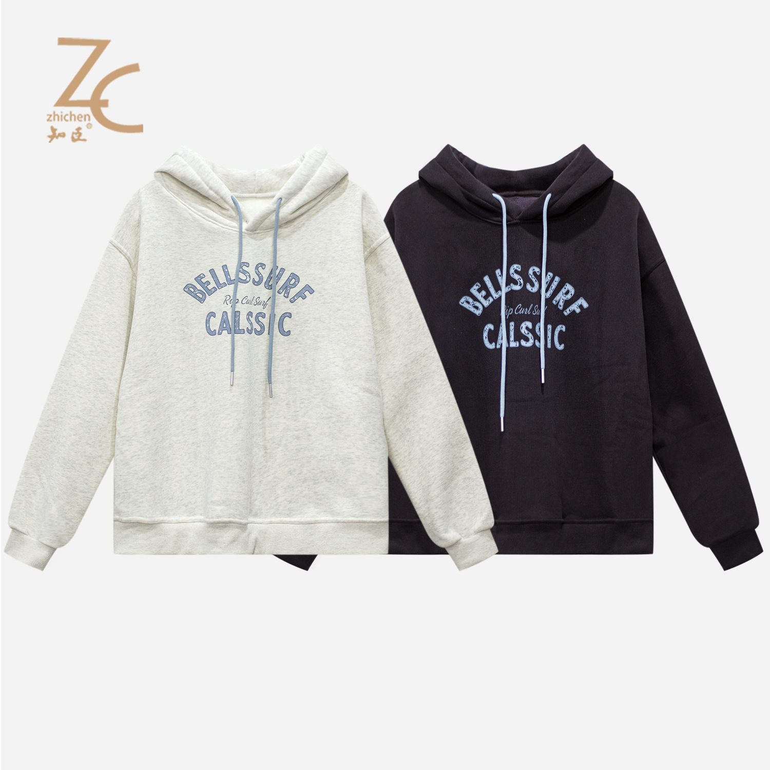 知臣冬季多色连帽卫衣宽松保暖