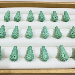 菱镁矿陨石三通diy配件手工编织手串项链时尚配饰隔珠顶珠文玩