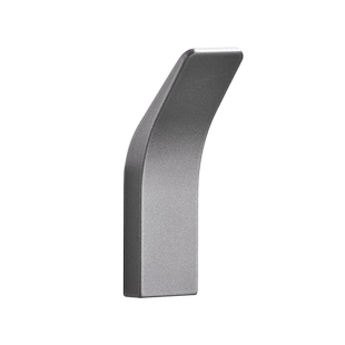 枪灰色挂衣钩浴室毛巾挂钩免打孔卫生间挂勾进门鞋柜衣服衣帽单钩