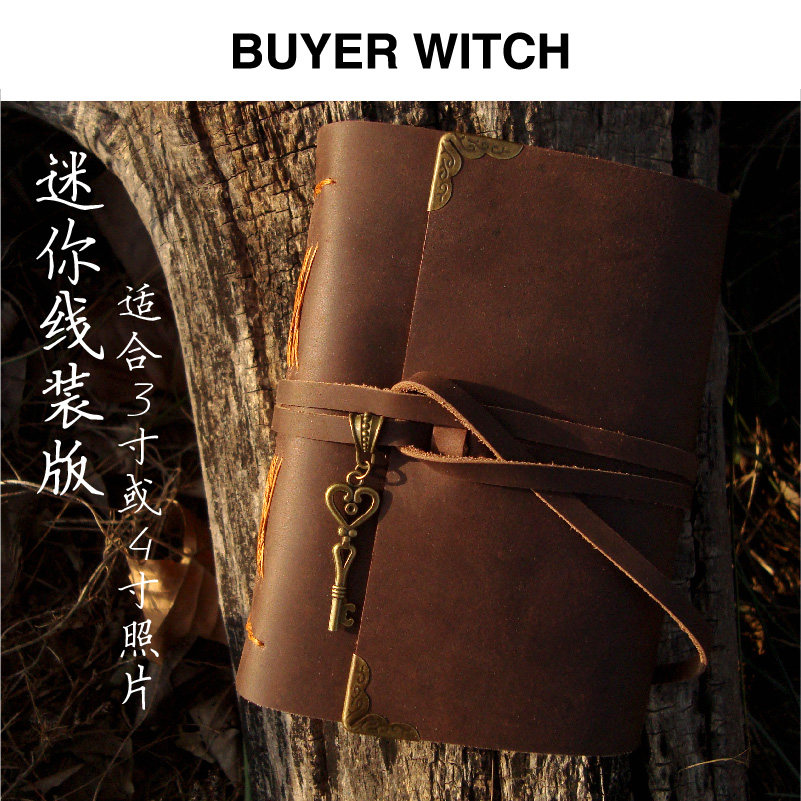 热卖Mini手工定制作生日礼物拍立得牛皮DIY粘贴式小容量相册/相簿