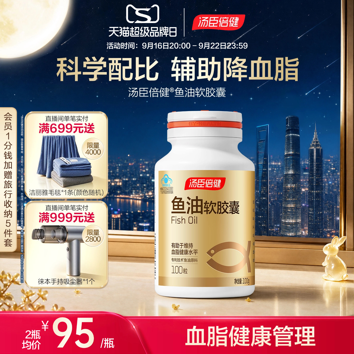 汤臣倍健鱼油软胶囊进口图片
