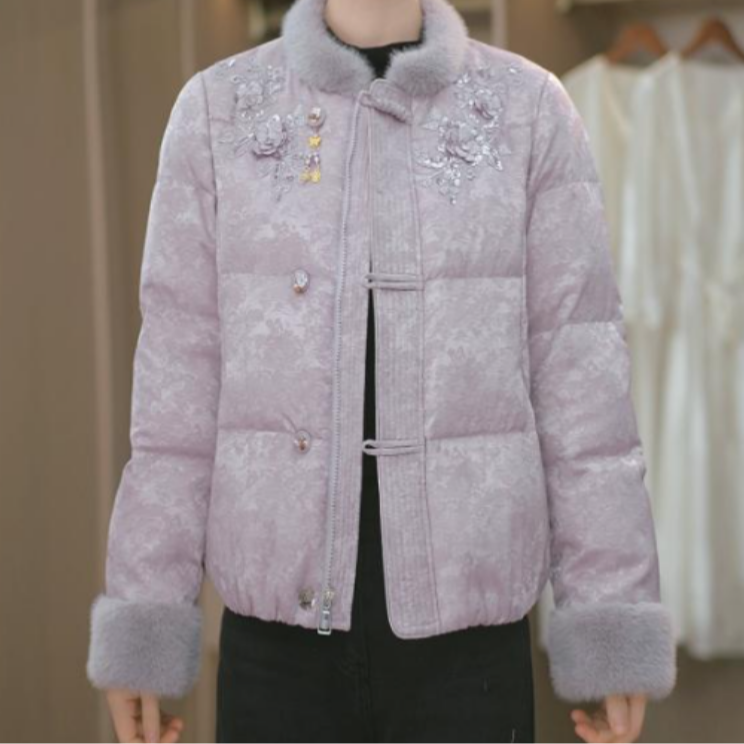 2026冬季减龄洋气优雅气质保暖羽绒服M-3XL