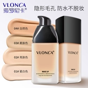 Veronica Liquid Foundation Kem dưỡng ẩm che khuyết điểm Control Oil Nude Makeup Natural Không trang điểm Lasting Student Party BB Cream Cream Female - Nền tảng chất lỏng / Stick Foundation